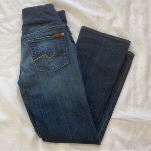 A Pea in the Pod Dark Blue Straight Leg Jeans